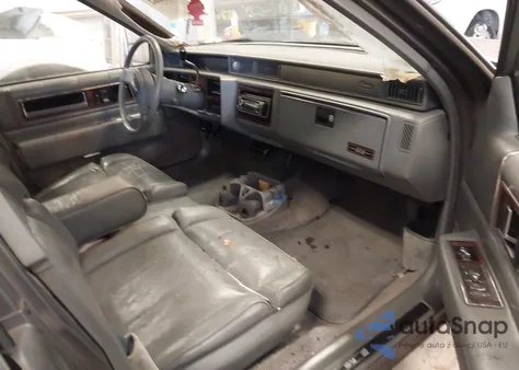 1987 Cadillac Deville из США, поврежденный, VIN 1G6CD5183H4203426